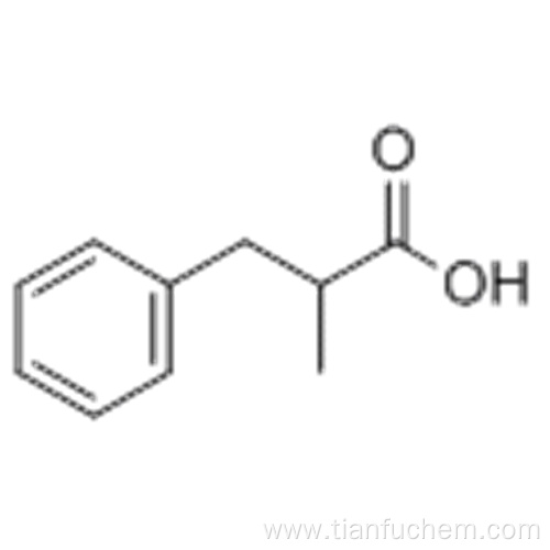 Benzenepropanoic acid, a-methyl- CAS 1009-67-2